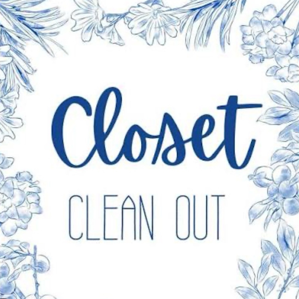 Closet clean out
